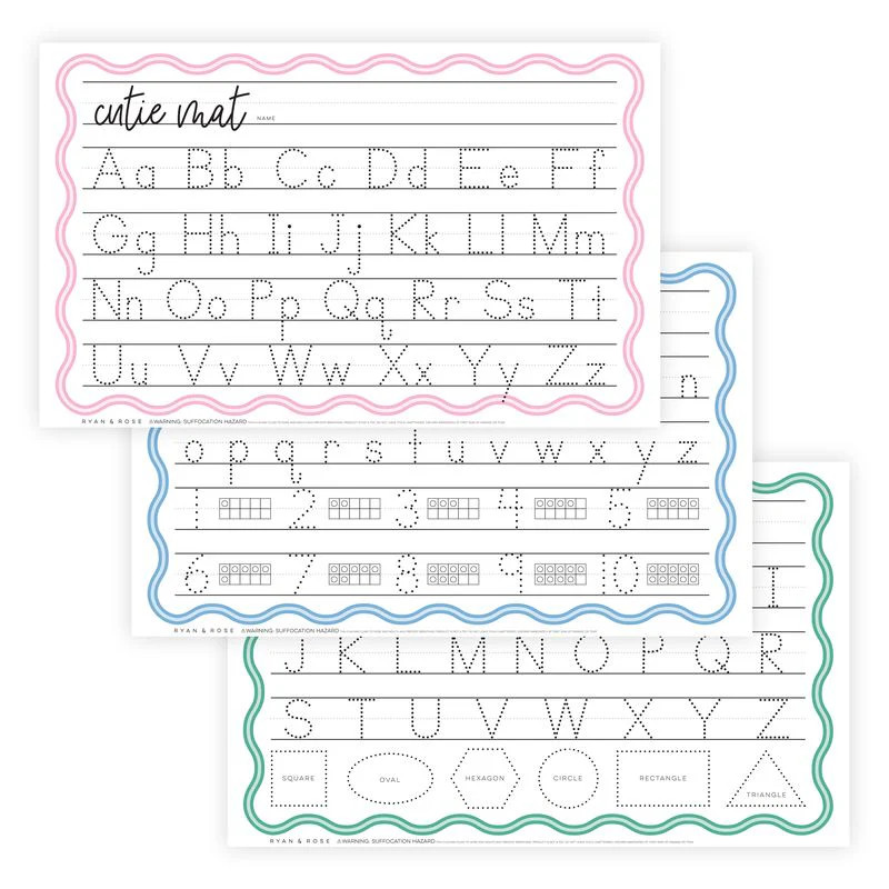 Cutie Mats 30 Pk | Ryan & Rose