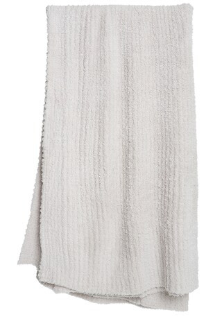Barefoot Dreams CozyChic Ribbed Throw in Almond from Revolve.com | Revolve Clothing (Global)