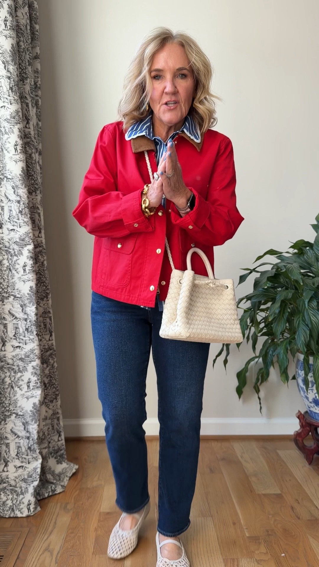 New styles by jcrew factory mixed with some of my closet favorites! Oh my I love these. A bit different than your usual spring colors with these brights and classic colors.
Sizing details below.
Red barn jacket medium petite
Straight jeans sized down to 28
Stripe blouse size medium
Striped skirt size small
Neutral cardigan medium
Full length lizzie jean (these are not bright white, more a light ecru) size 28 reg I do like my Madewell jeans better but these are a similar style and better price point. 
Lavender sweater medium
Cropped wide leg jeans (I love these, but not bright white either) wearing a 28
Floral blouse wearing a small but I need the medium
White tee size small for a fitted look this is a nice heavier weight tee
Ruffled skirt size medium reg
Navy blazer 10 petite
Paris graphic tee medium
Green dress size 8 (not available online yet, will share when it is)
20% off code on my jelly tote NANETTE20

#LTKOver40 #LTKPetite #LTKSaleAlert