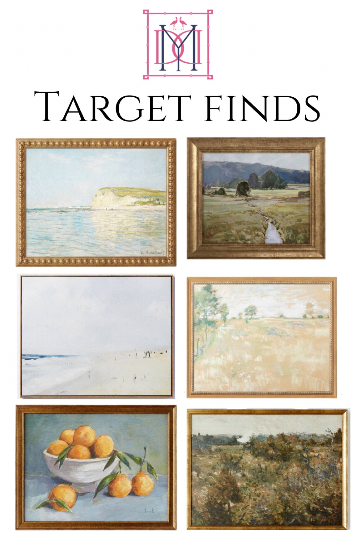 Target art studio McGee wall art  landscape 