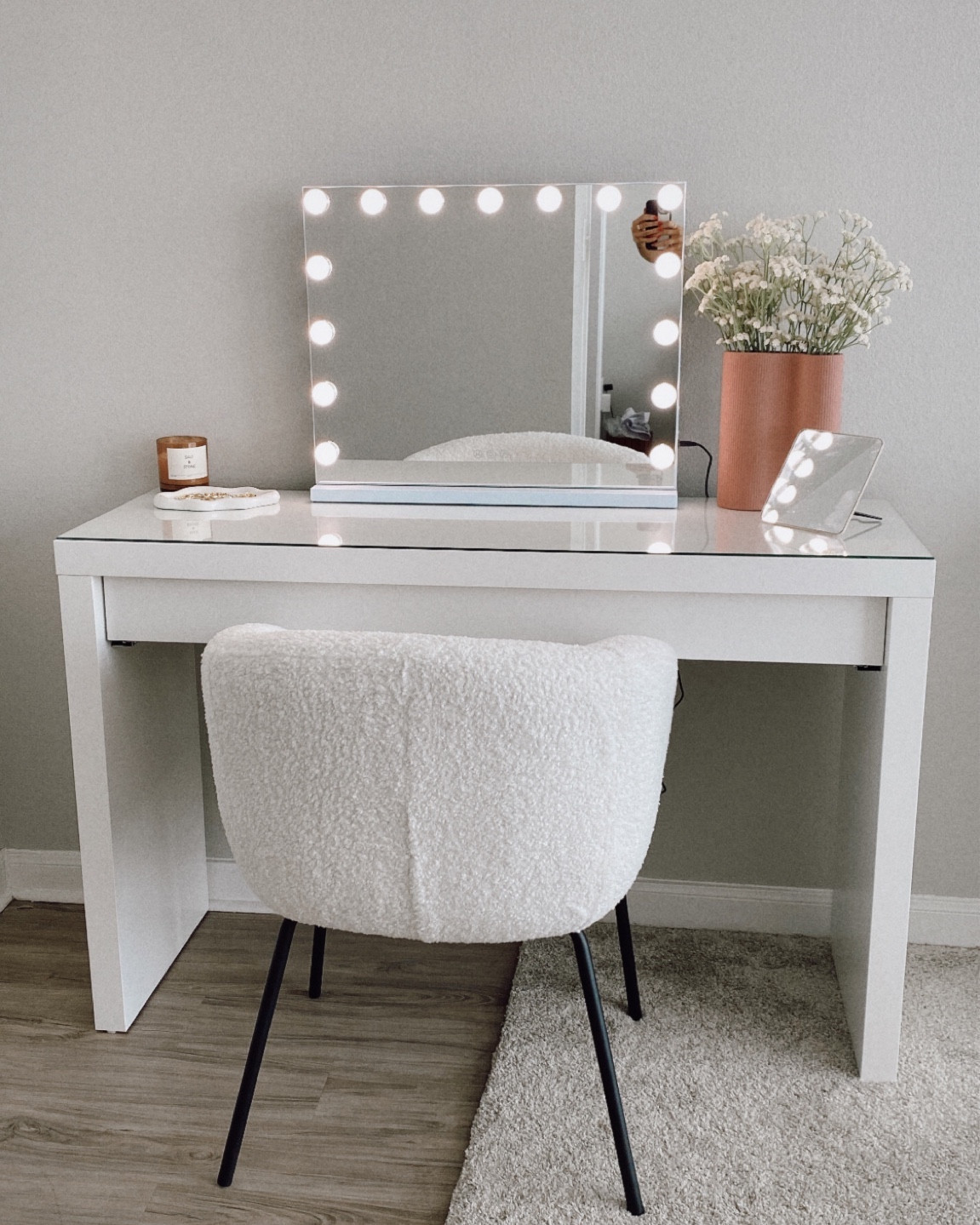 my vanity set up!