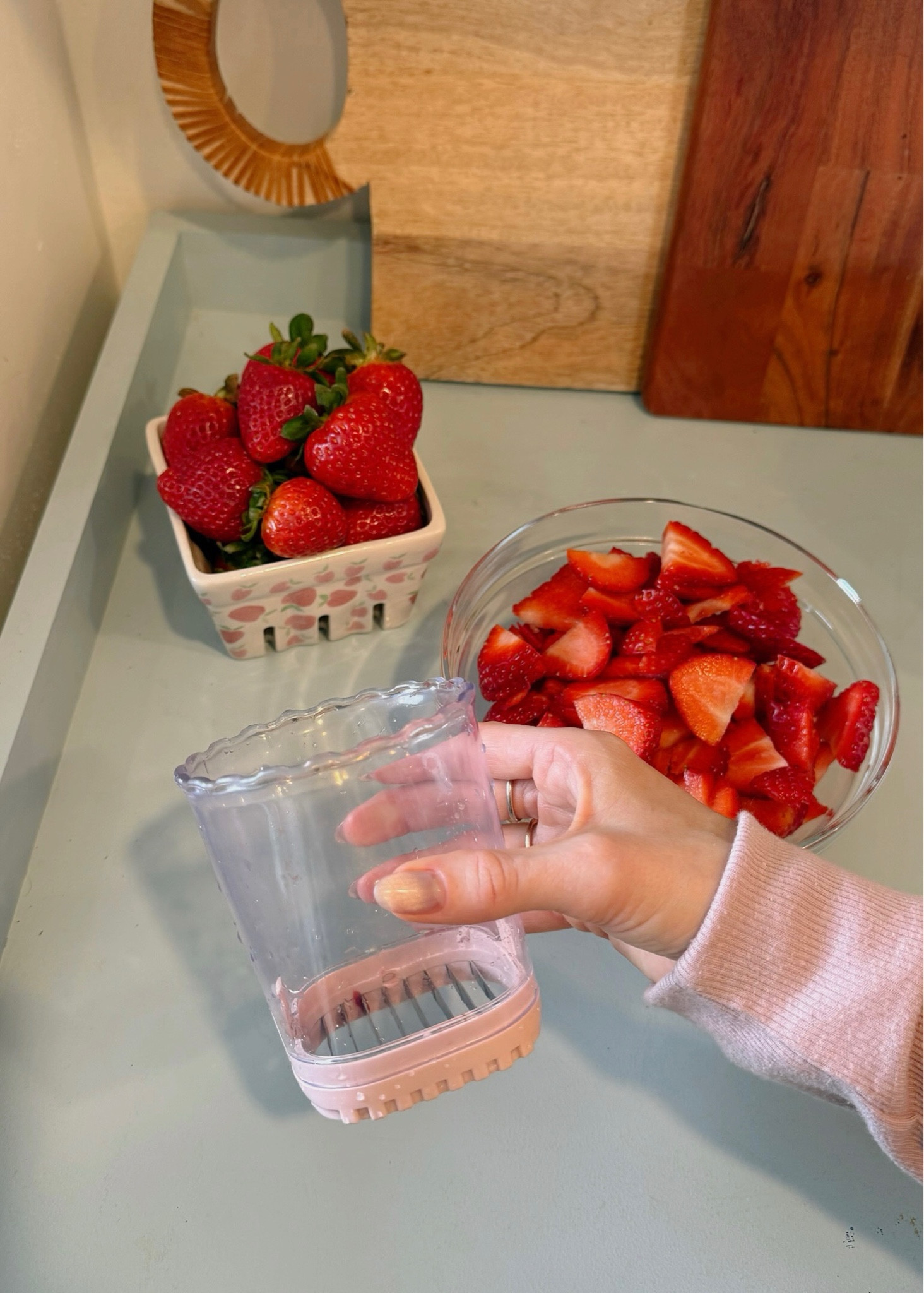 This fruit slicer makes chopping so quick and easy

Kitchen gadgets, amazon gadgets, amazon kitchen finds, amazon, kitchen must haves, fruit slicer, fruit chopper, cooking gadgets, cooking finds, kitchen hacks

#LTKFamily #LTKHome #LTKKids