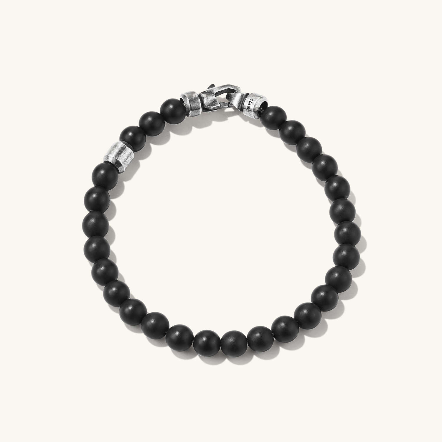 Onyx Beaded Bracelet | Mejuri (Global)