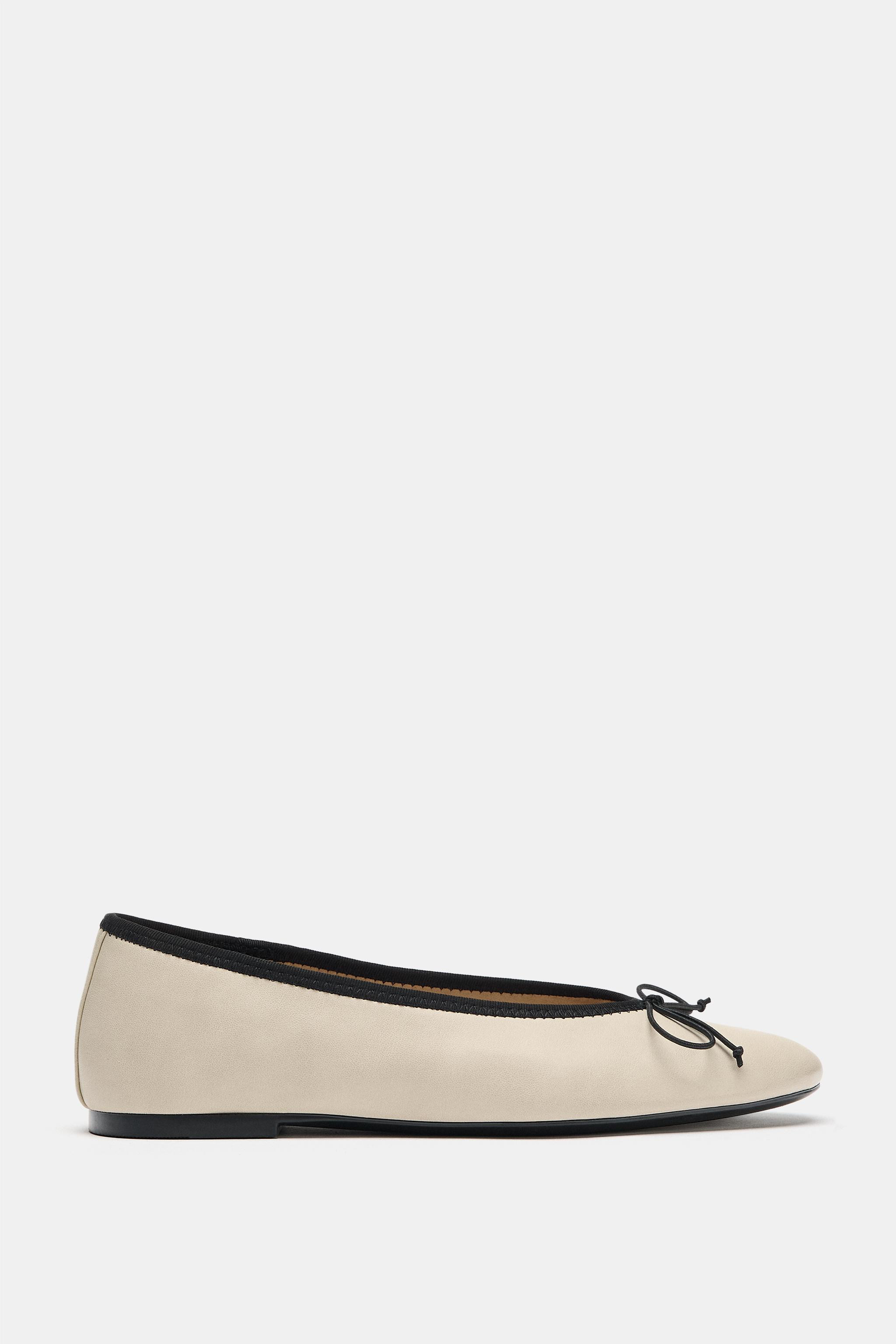 BOW FLAT BALLET FLATS | Zara US