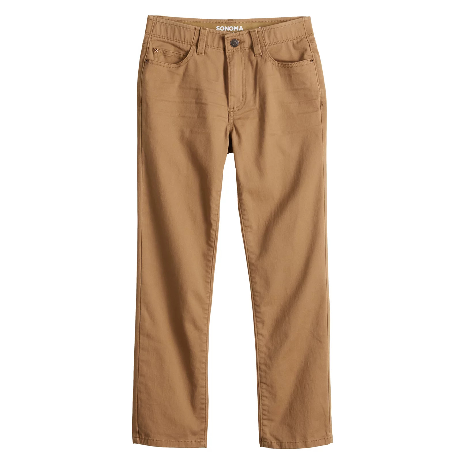 Boys 7-20 Sonoma Goods For Life® Flexwear Slim Fit Twill Pants in Regular & Husky | Kohl's