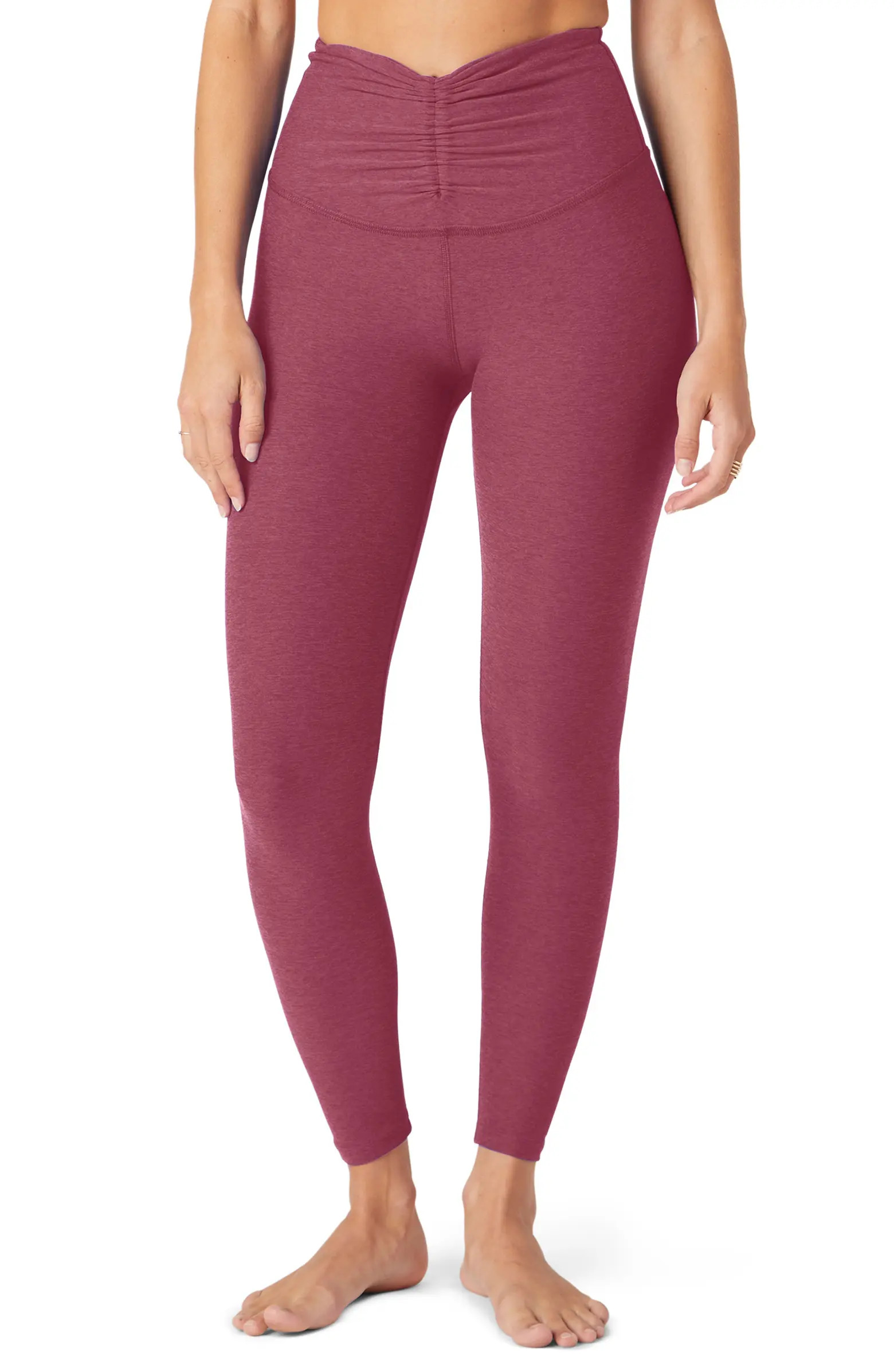 Space Dye V-Waist Leggings | Nordstrom