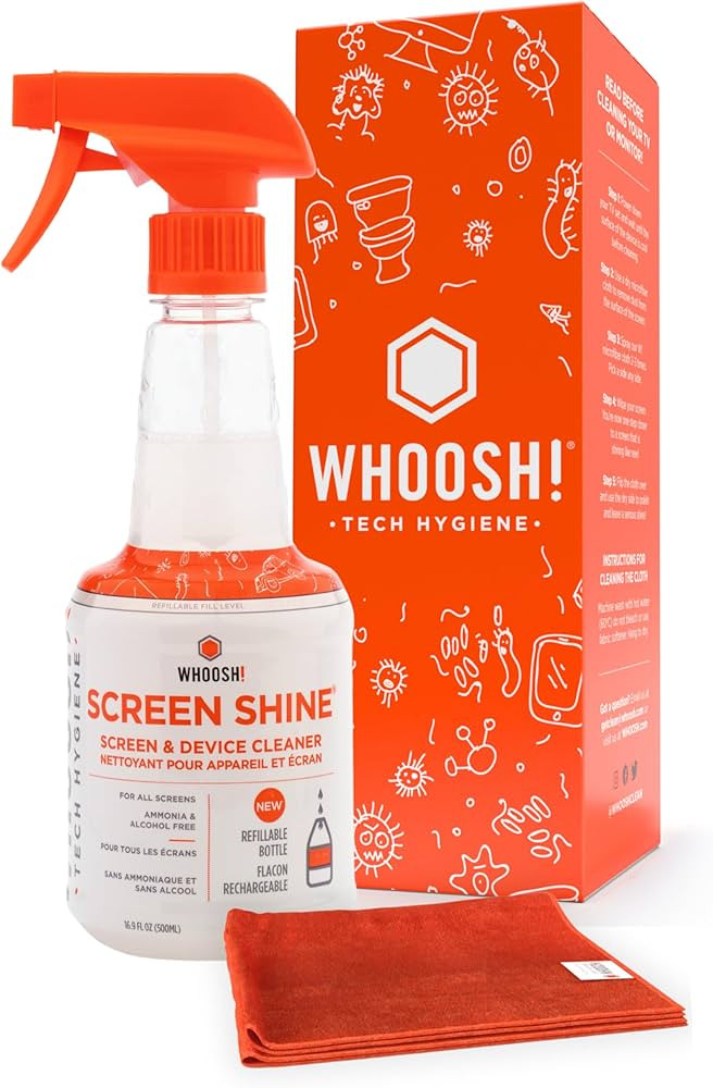 WHOOSH! 2.0 Screen Cleaner Kit - [New REFILLABLE 500ml] Best for Smartphones, iPads, Eyeglasses, ... | Amazon (CA)