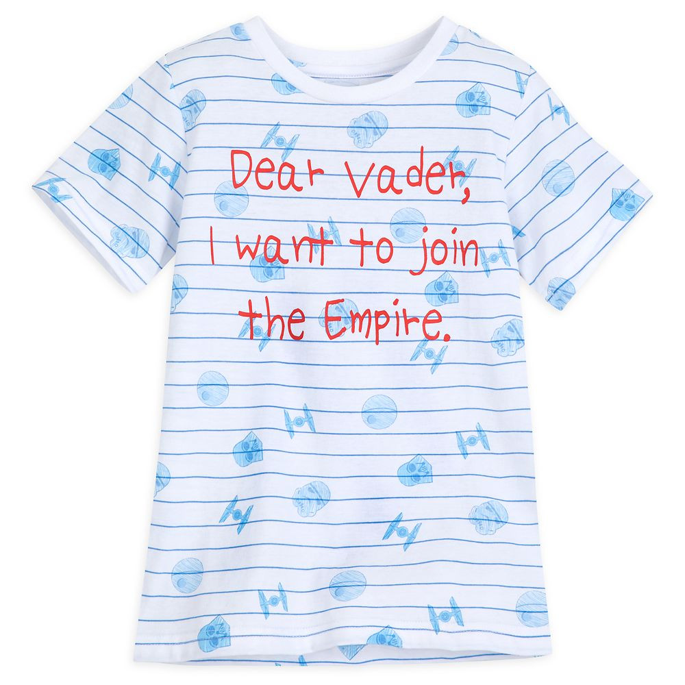 Darth Vader Striped T-Shirt for Kids – Star Wars | Disney Store