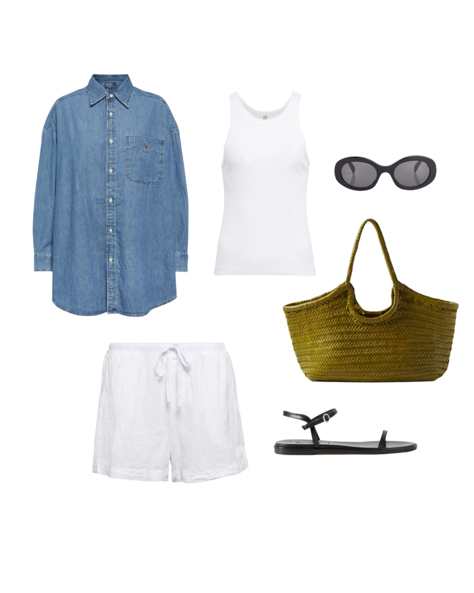 One pair of white linen shorts, three ways. I’ve seen this denim over shirt everywhere and it makes the perfect style to transition for any season 

#LTKstyletip #LTKSeasonal #LTKFind