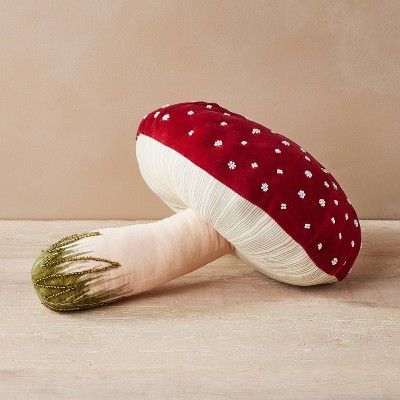 Shaped Pillow Fall Mushroom - John Derian for Target | Target