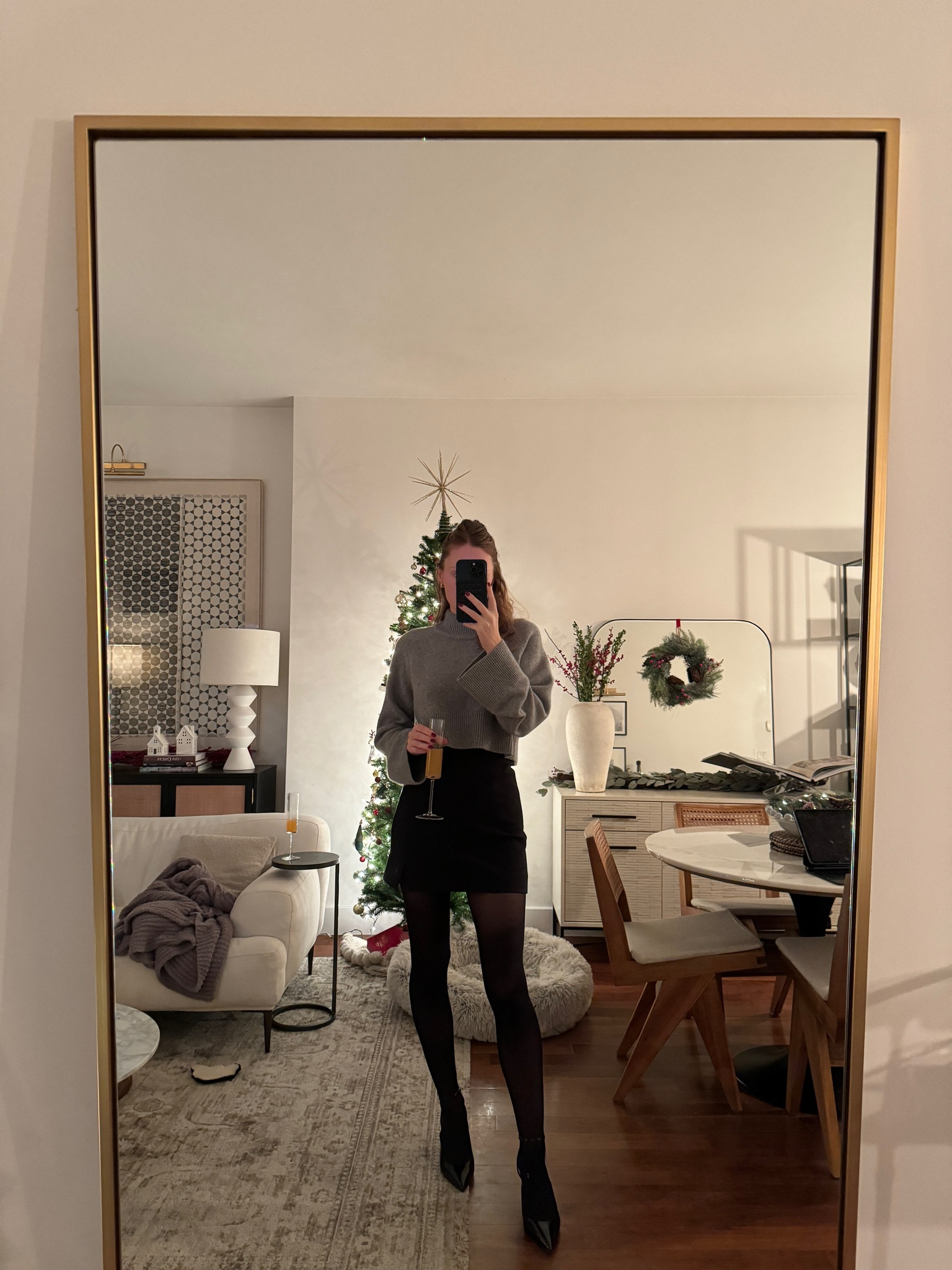 Thanksgiving dinner at home outfit 

Sweater is 25% off, shoes are 60%+ off!

#LTKCyberWeek