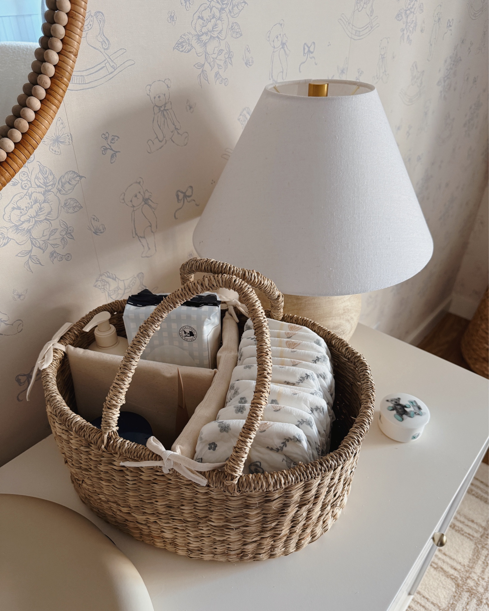 Cute caddy to easily carry around the home 

#LTKKids #LTKBaby