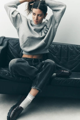 Anine Bing Jaci Letterman Hoodie | Anthropologie (US)