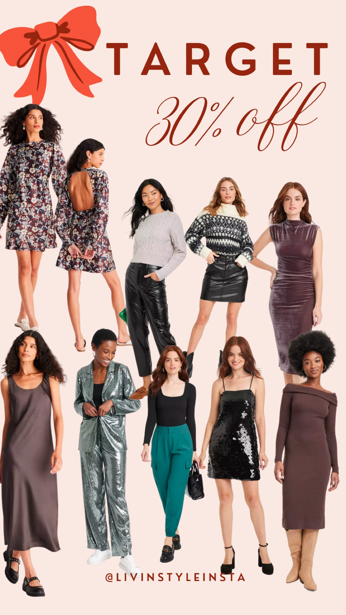 Target holiday outfit ideas currently 30% off! 

#LTKHoliday #LTKCyberWeek #LTKSeasonal