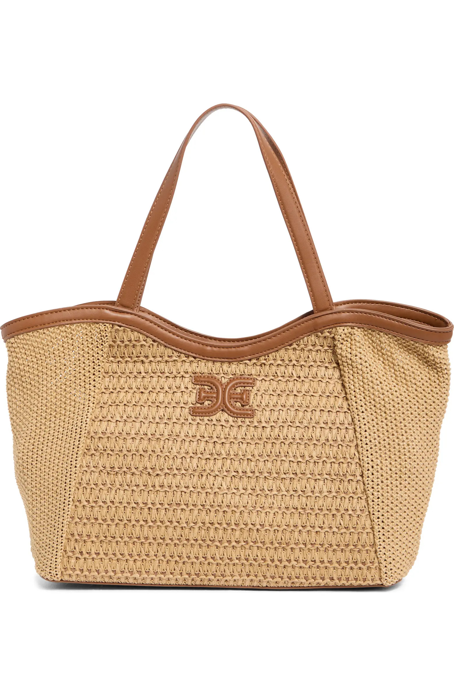 Sam Edelman Ilsie Large Raffia Tote Bag | Nordstromrack | Nordstrom Rack
