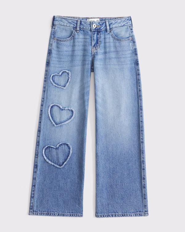 lightweight low rise baggy jeans | Abercrombie & Fitch (US)