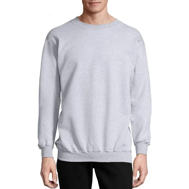 Hanes Men's and Big Men's Ultimate Cotton Heavyweight Fleece Sweatshirt, up to Size 3XL | Walmart (US)