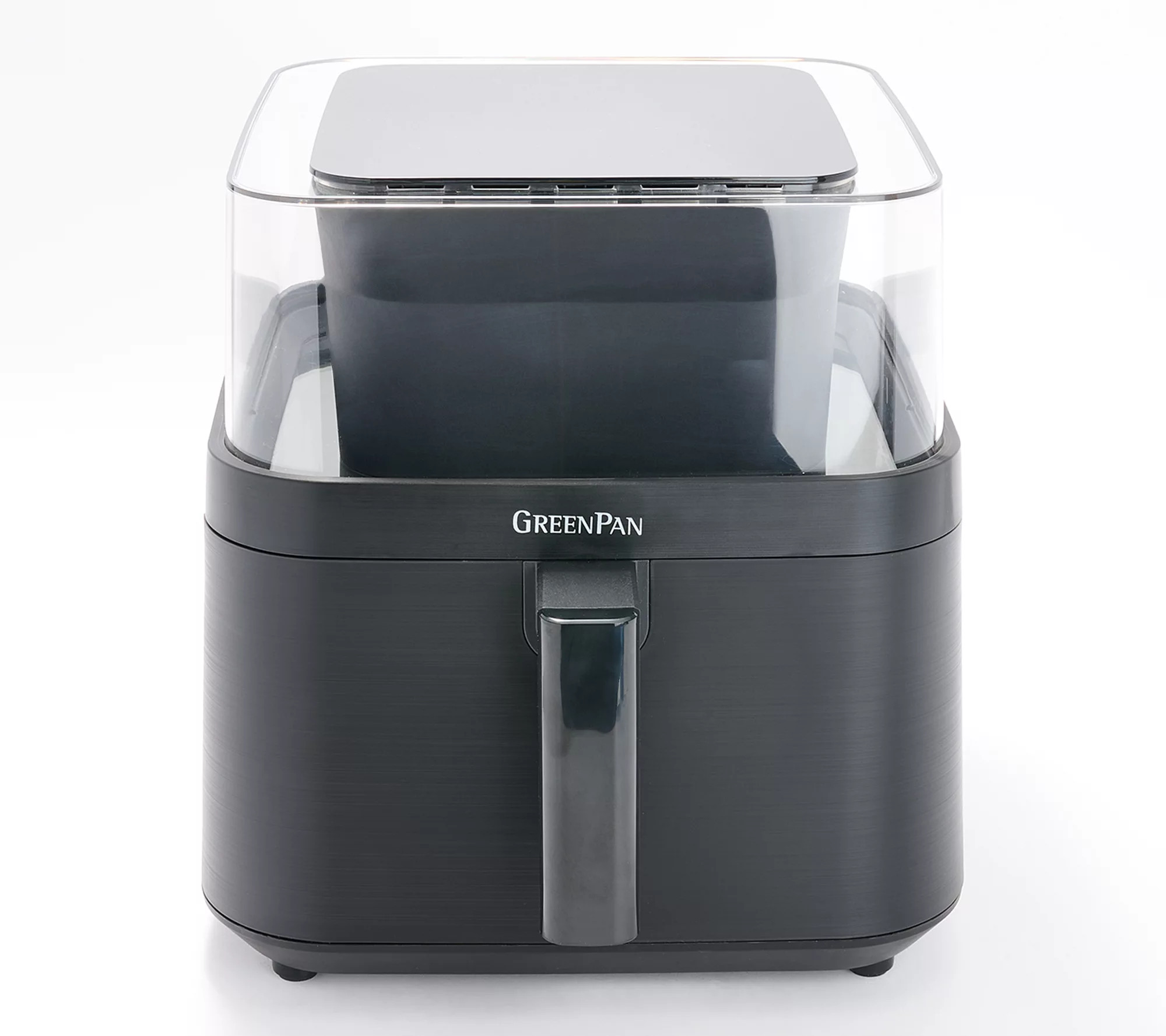 GreenPan 7Qt Ceramic Nonstick 360 Clear View Air Fryer - QVC.com | QVC