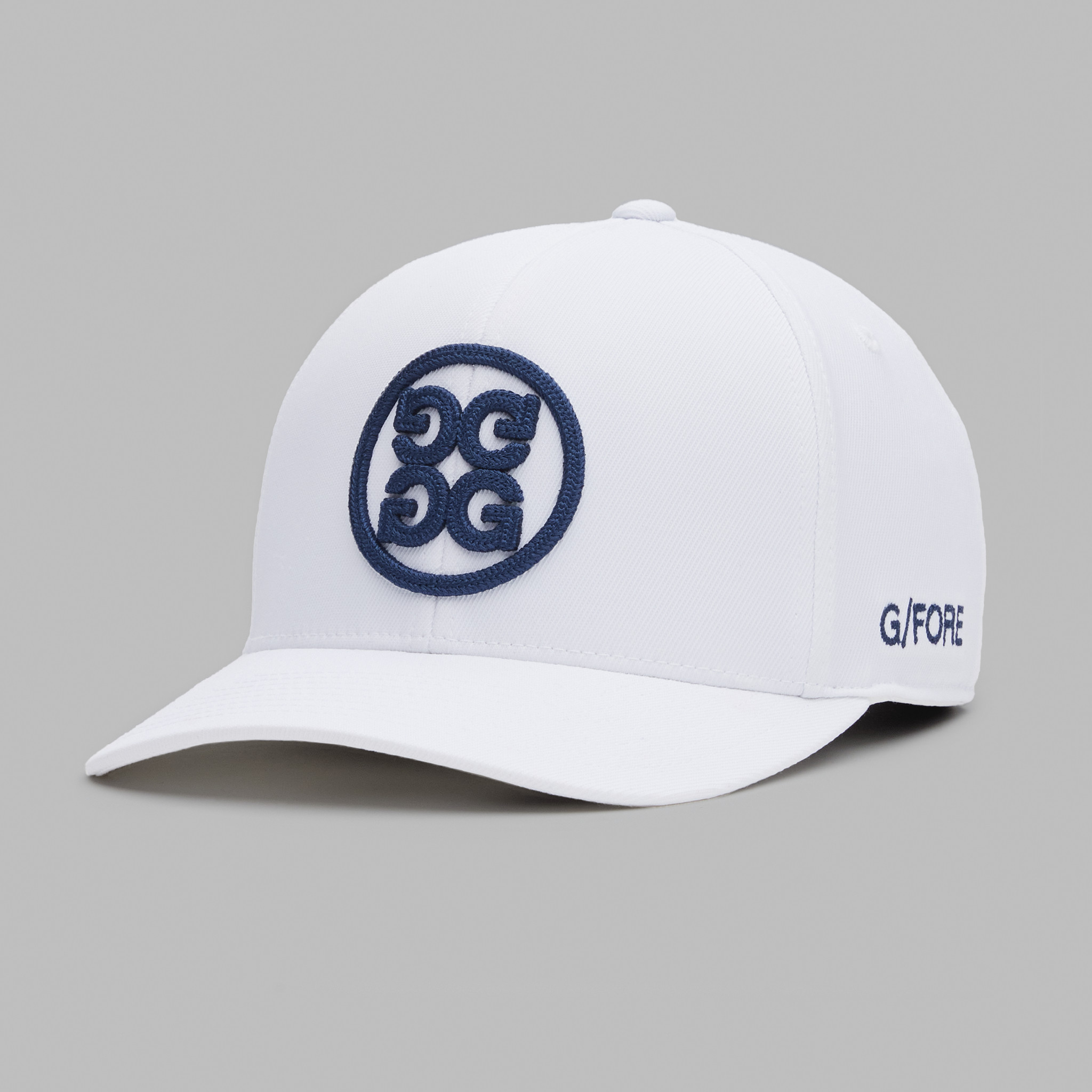G/FORE Circle G's Stretch Twill Hat | Color: Snow | Size: OS | G-Fore