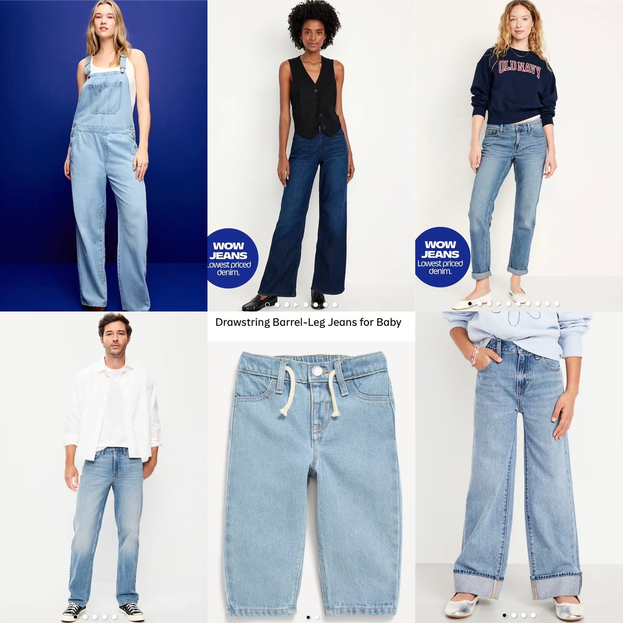 50% off jeans for the whole fam!! 

#LTKcanada #LTKjeans