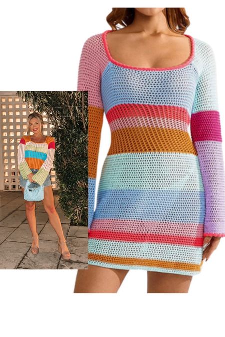 Crochet dress 
Amazon finds
Easter 
Summer 
Spring break 
Vacation outfits 
Trendy 
Y2K 

#LTKFestival #LTKSeasonal #LTKunder50