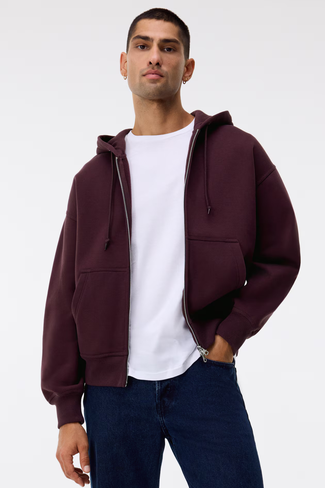 Oversized Fit Hooded Jacket | H&M (US + CA)