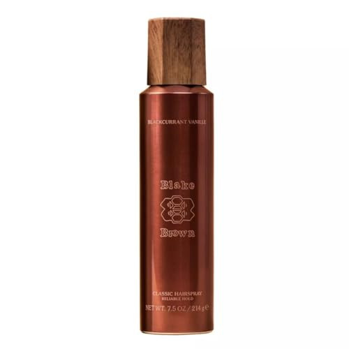 Blake Brown Classic Hairspray - Reliable Flexible Hold - Blackcurrant Vanille - Vanilla Floral Fragrance - 7.5fl oz | Amazon (US)