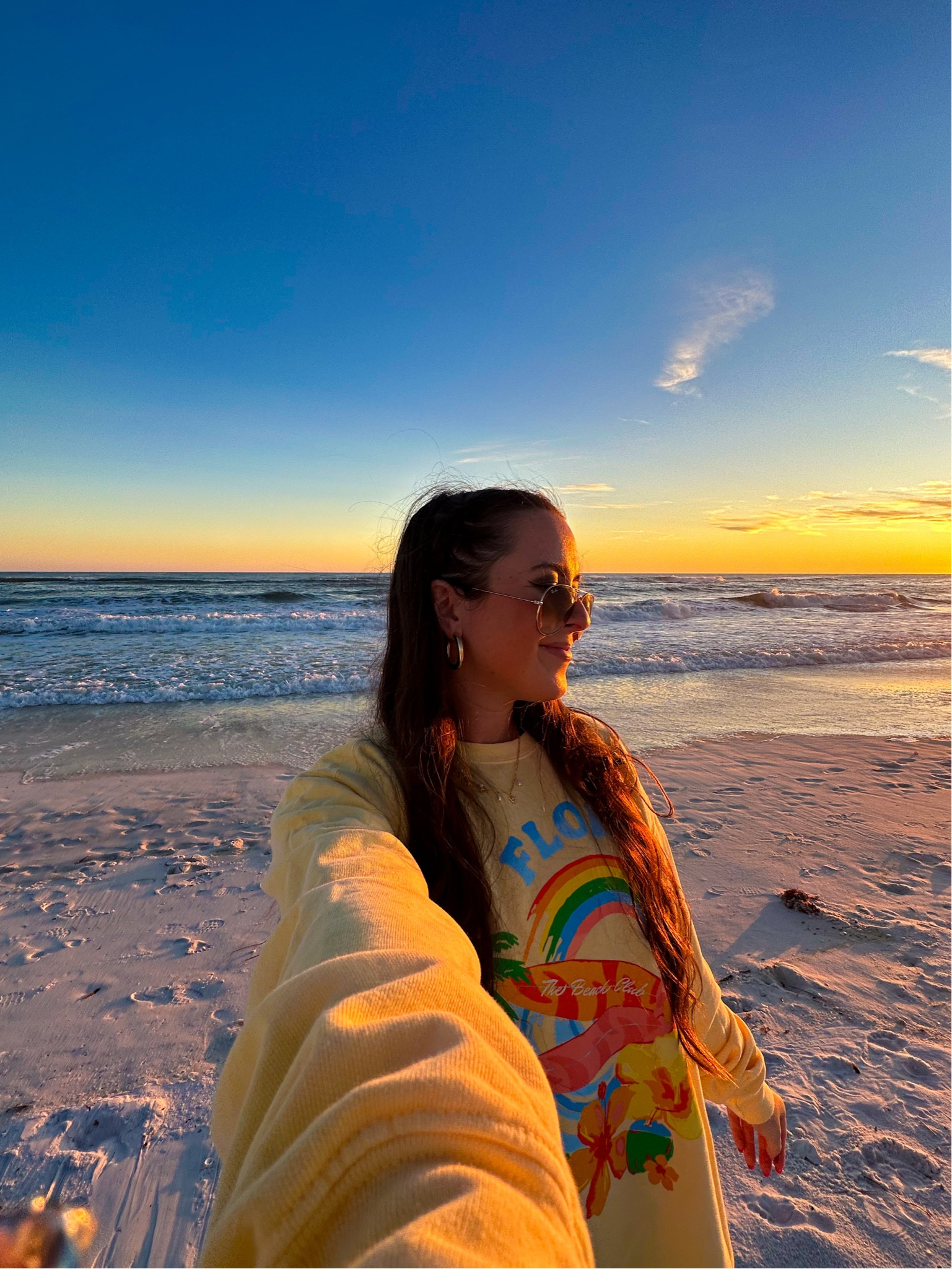 cozy sunset hoodie 🌅🧡

#LTKStyleTip #LTKSeasonal #LTKFindsUnder100