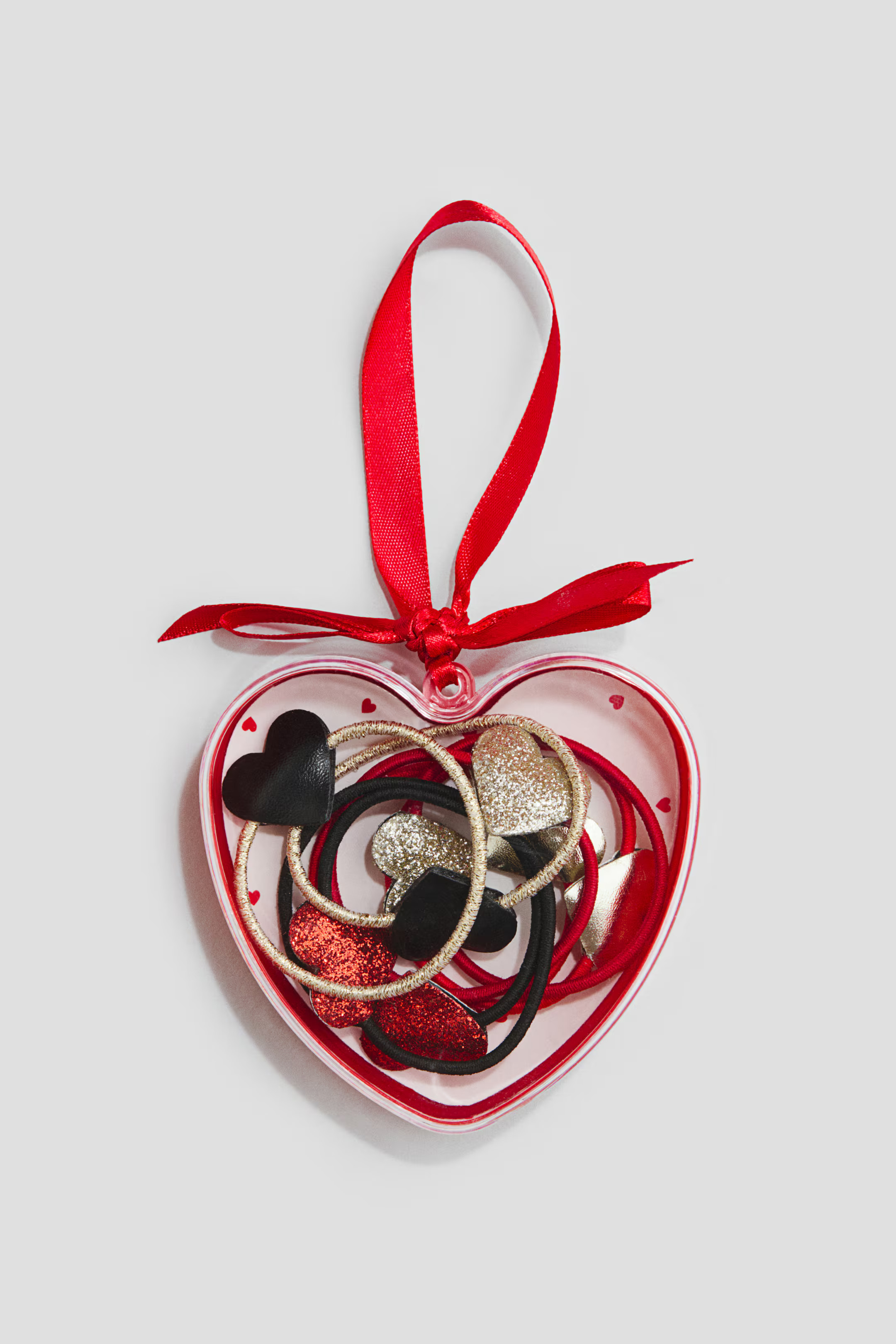 8-Pack Appliquéd Hair Elastics | H&M (US + CA)