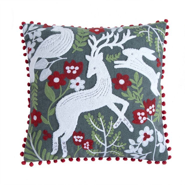 Bretton Woods Red Christmas Decorative Pillow - Levtex Home | Target