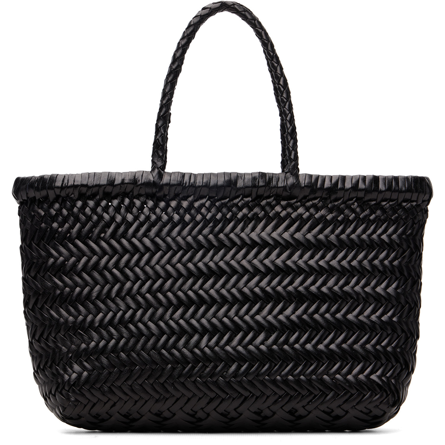 Dragon Diffusion Black Mini Flat Gora Bag | SSENSE