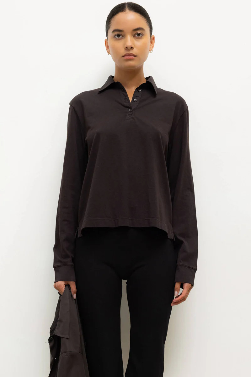 Margo Long Sleeve Polo | LESET