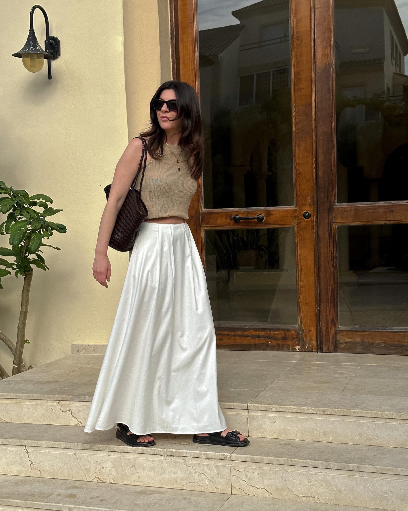 White maxi skirt 

#LTKstyletip #LTKeurope #LTKunder100
