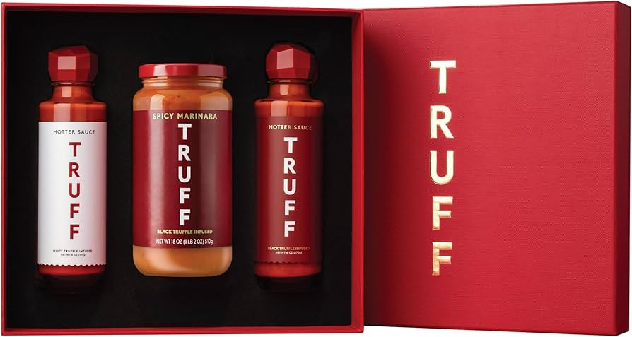 TRUFF Spicy Lovers Pack - TRUFF Hotter Sauce, TRUFF White Hotter Sauce, and TRUFF Black Truffle A... | Amazon (US)