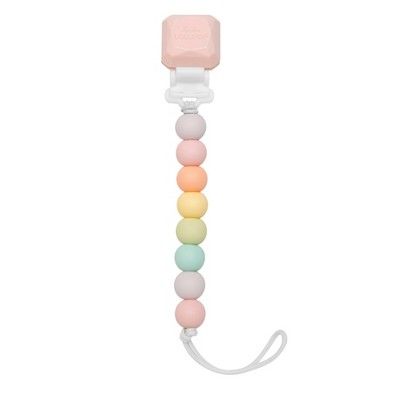 Loulou Lollipop Lolli Soother Holder in Silicone Clip - Cotton Candy | Target