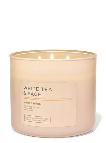 White Barn


White Tea & Sage


3-Wick Candle | Bath & Body Works