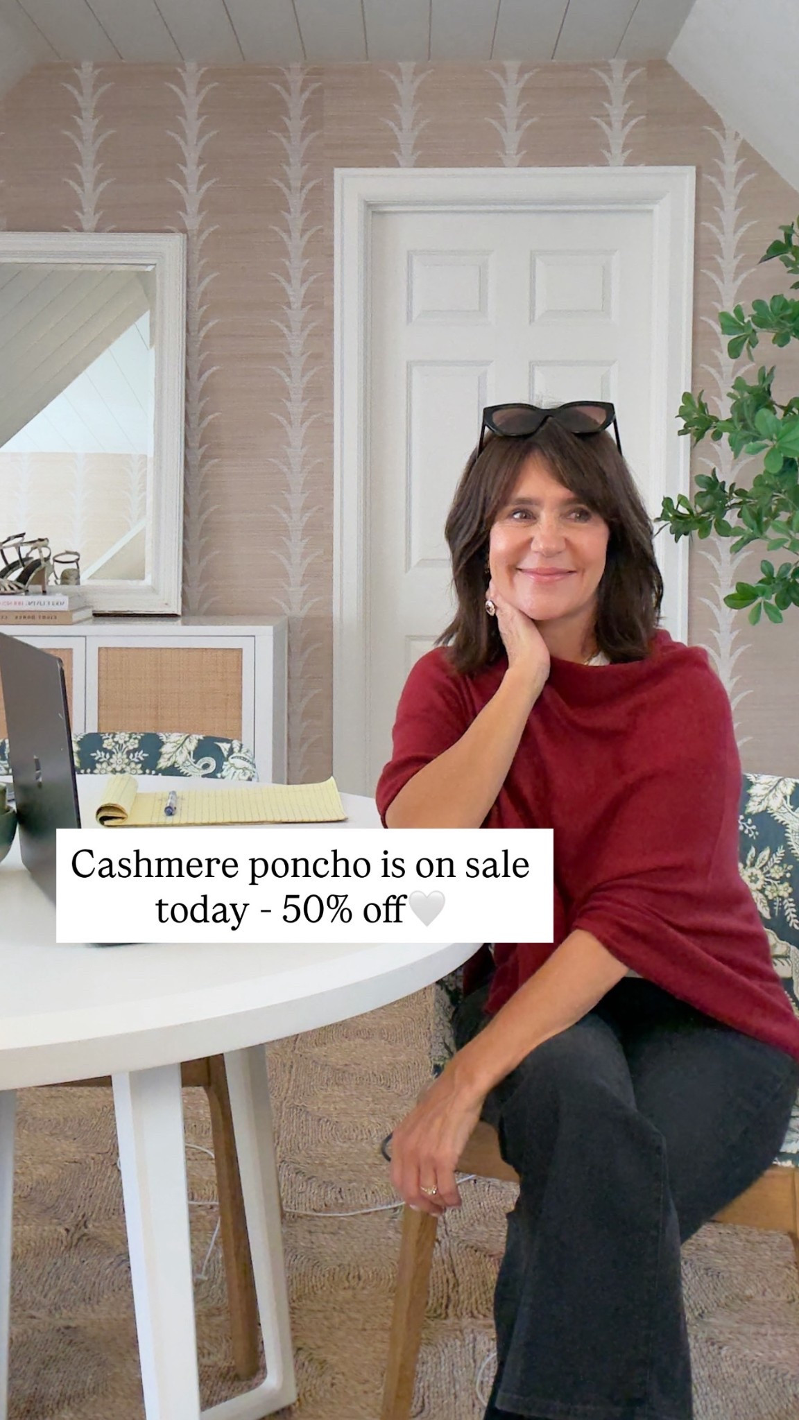 J.Crew is 50% off right now for Black Friday! This cashmere poncho is a recent fave but linking other great pieces on sale!✨ @jcrew #injcrew #ad 

 #LTKCyberWeek #LTKHoliday #LTKSaleAlert