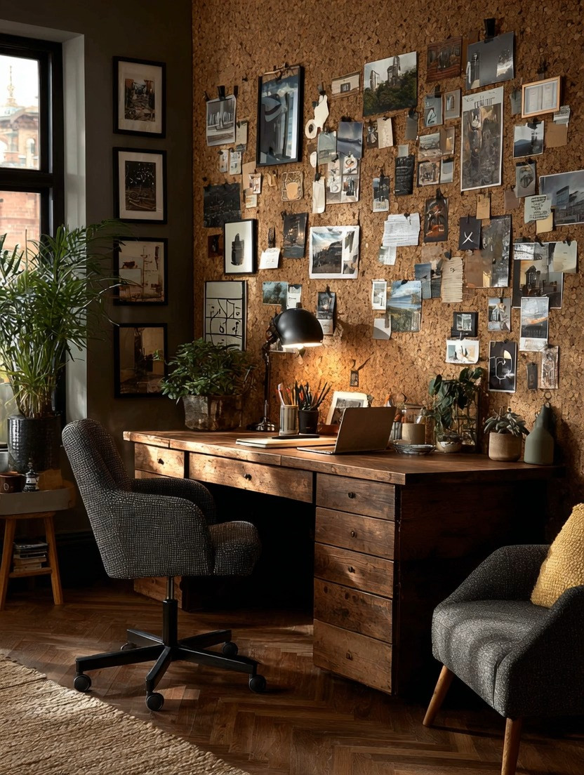 If you’re a creative person, you don’t just need a desk…
you need a visual space to think.

When I was working as a fashion designer, managing multiple brands, licenses, and a full team—
my ideas didn’t live in a notebook.

They lived on my walls.

Two full cork walls filled with sketches, notes, inspirations, reminders—
everything visible, everything evolving.

Because creativity is not linear.
It needs to be seen, moved, layered, and revisited.

And the best part?
You don’t need a full wall to create this.

A half wall. A small section. Even a corner.
That’s enough to build your own creative system.

Pin your ideas.
Your thoughts.
Your inspiration.
Even a simple note.

Because when it’s in front of you…
you think about it more, you act on it more, and slowly—it becomes real.

This is more than decor.
This is a tool for creators.

We’ve curated cork wall options in multiple sizes—full panels, half walls, and smaller sections—so you can create your own creative wall based on your space.

✨ Start building your creative wall today—everything you need is linked in our edit.

#CreativeSpace #HomeOfficeInspo #IntentionalLiving 

 #LTKHome #LTKMens
