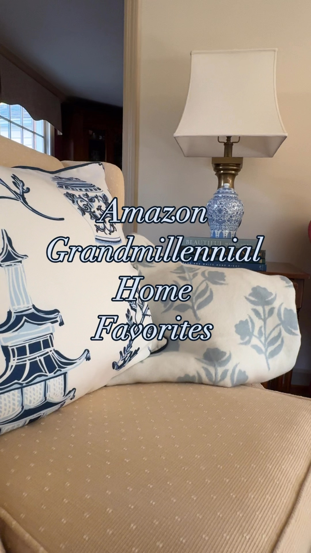 Blue and white details that never go out of style! 💙 From the timeless ginger jar pillow to cozy throws and classic lamps, these pieces add the perfect touch to any space. Tap to explore and bring that grandmillennial charm home! 🏡✨


blue and white decor • grandmillennial style • classic home finds • chinoiserie chic • timeless home accents • cozy home ideas • affordable home decor

#LTKHome #LTKGiftGuide #LTKWatchNow