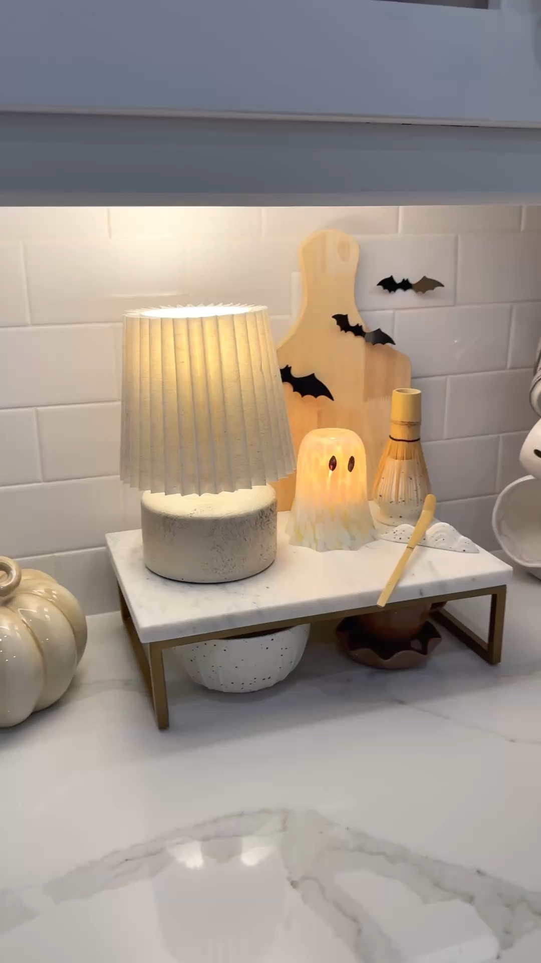 Here’s your sign to make your lamp a wireless lamp! This rechargeable light bulb is a game changer. So many color options, you can change the brightness and it has a timer 💡

Amazon finds, Target home decor, matcha corner, kitchen decor, Halloween, fall decor, bat decals, Anthropologie, coffee corner, mini lamp, fancythingsblog 

#LTKHome #LTKHalloween #LTKStyleTip