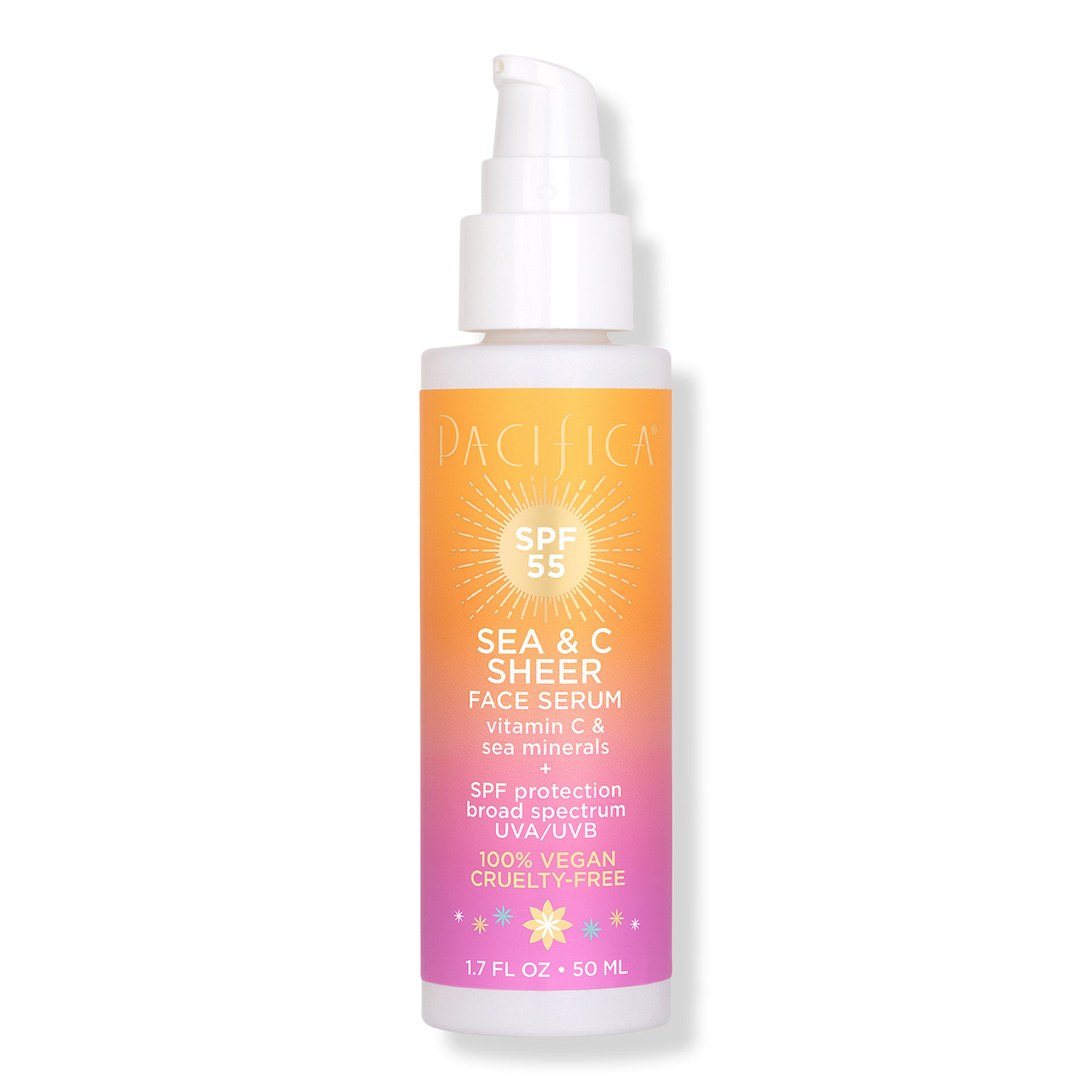 Sea & C Sheer Face Serum SPF 55 | Ulta