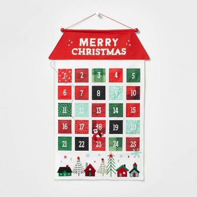Merry Christmas House Oversize Advent Calendar - Wondershop™ | Target