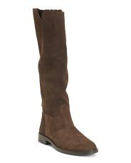 Made In Italy Suede High Shaft Boots | Knee High Boots | TJ Maxx | TJ Maxx