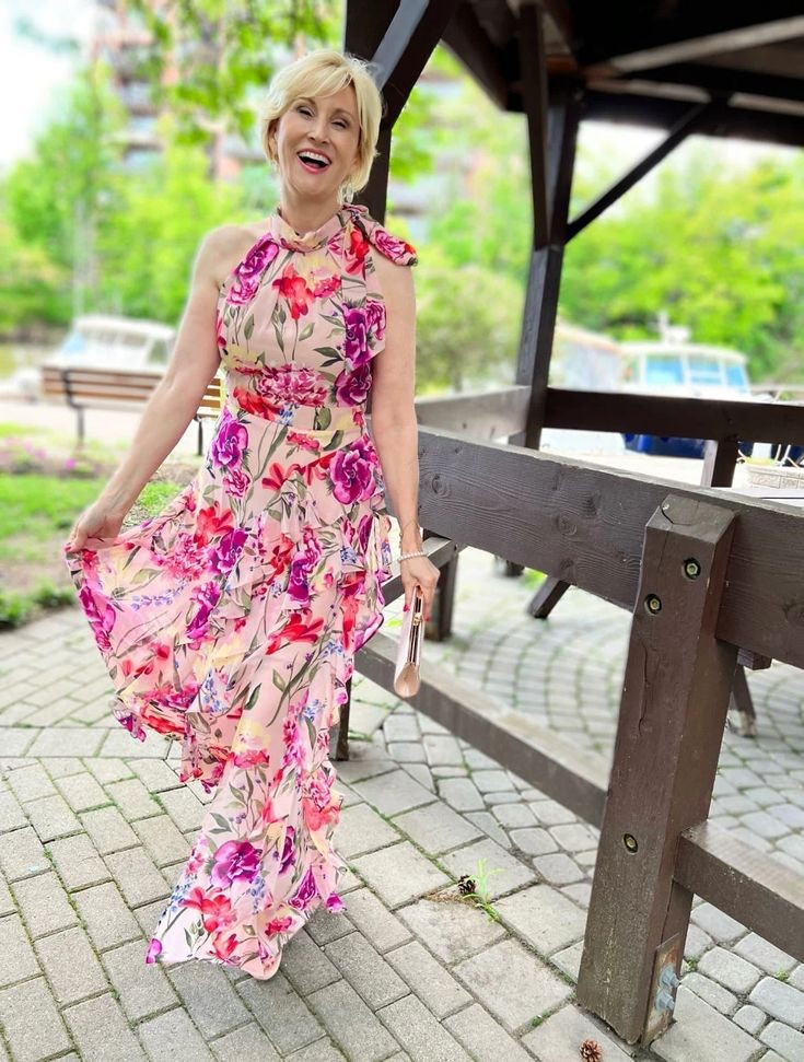Summer weddings call for light, airy elegance ✨ Think flowy fabrics, soft colors, and chic accessories that keep you cool while looking polished. Pair your look with block heels for easy outdoor strolling and a clutch for that finishing touch. The perfect balance of comfort and sophistication 🌸💛 #WeddingGuestStyle #SummerChic #EffortlessElegance 

#LTKOver40 #LTKWedding #LTKSeasonal