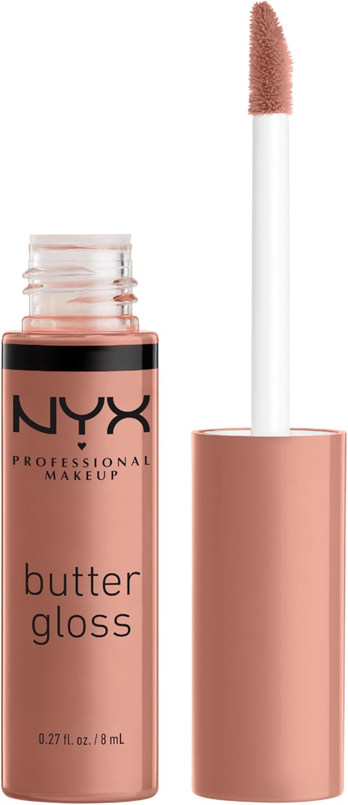 NYX Professional Makeup Butter Gloss, Silky smooth non-sticky formula lip gloss, Madeleine, 8mL | Amazon (CA)