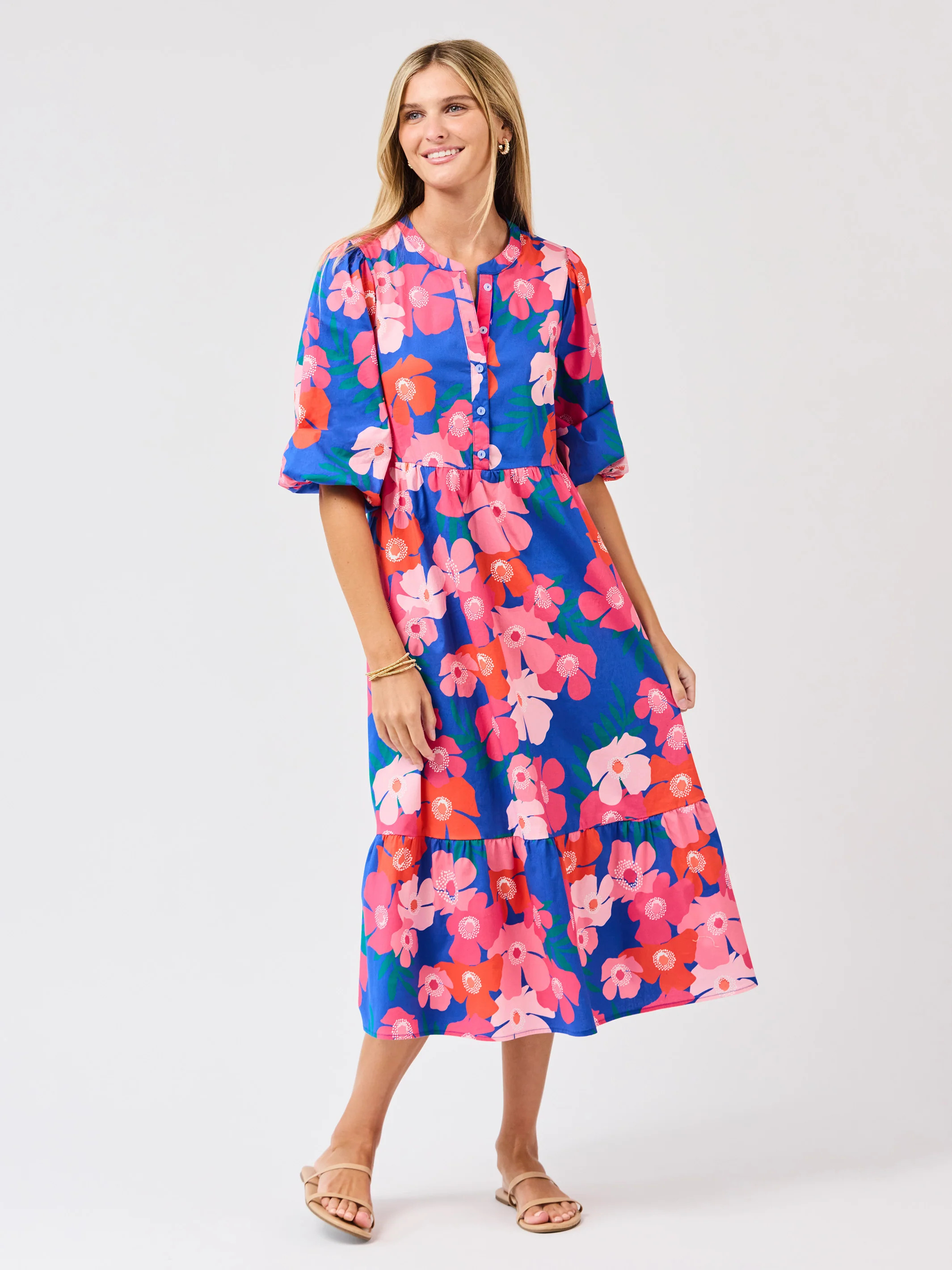 Riley Dress | Petal Pop Blue | Mary Square