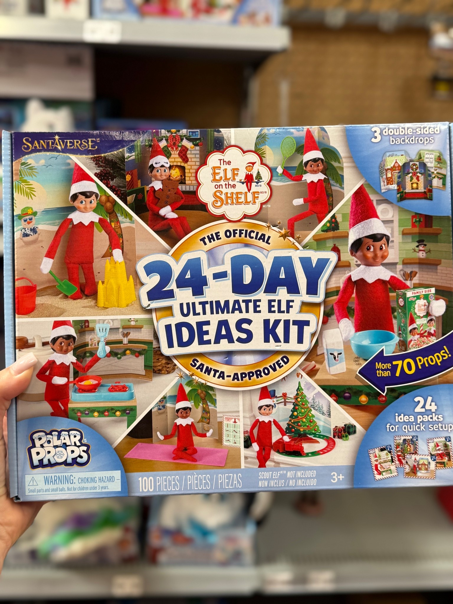 If you’re an Elf on the Shelf mom… run 🧝‍♂️🎄 This 24-day Elf Ideas Kit has everything you need to get through the month without thinking at 11pm. More than 70 props + 24 ready-to-go setups — truly the easiest win for December. Linking this exact one!

#LTKKids #LTKHoliday #LTKmomlife