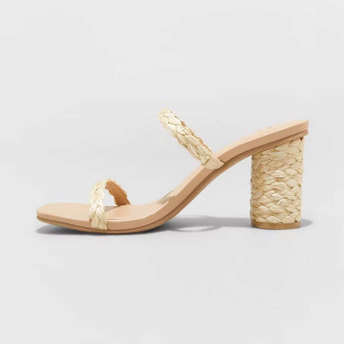 Women's Cass Square Toe Heels - A New Day™ | Target