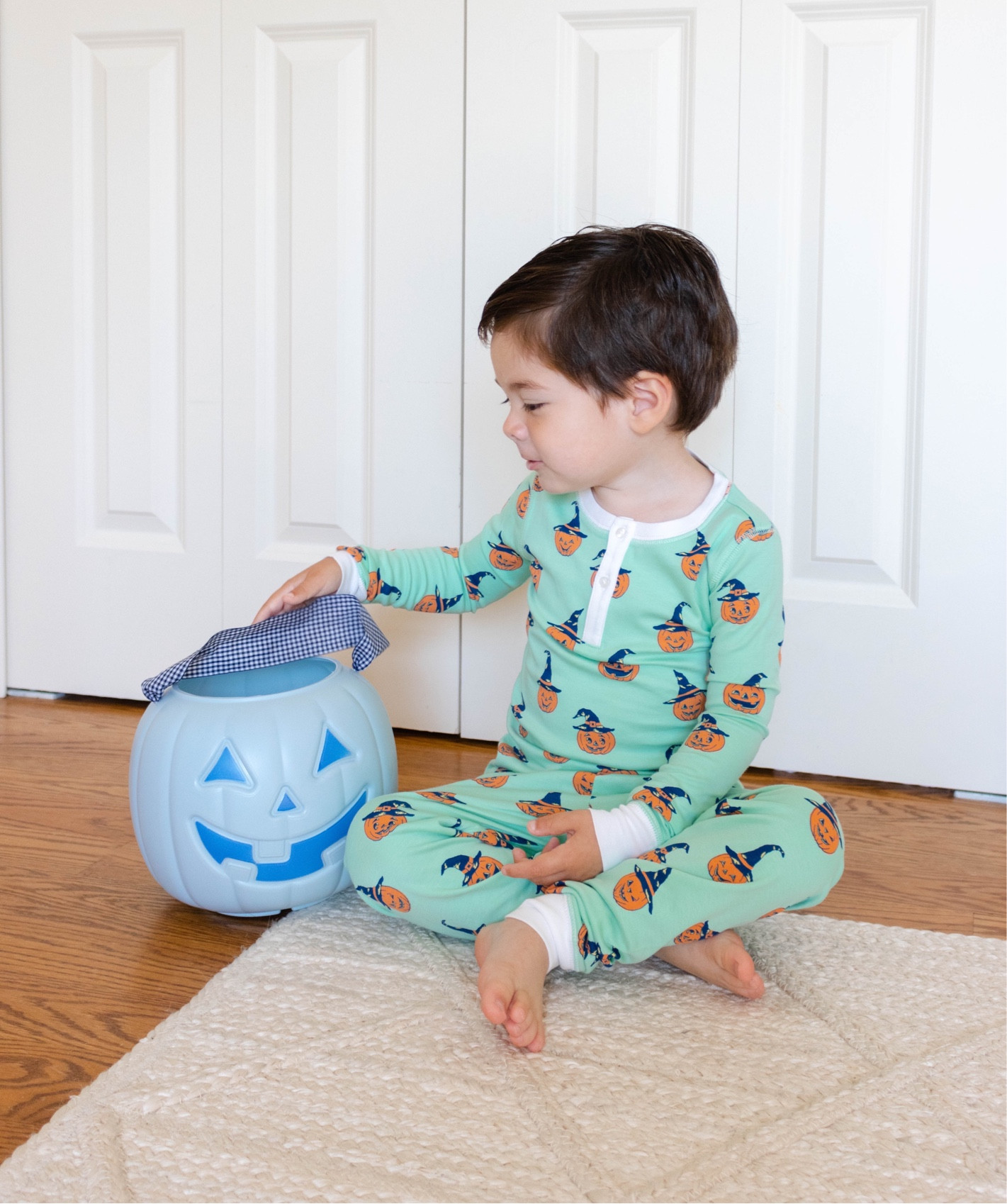Halloween pjs and pumpkin pail

#LTKbaby #LTKkids 

#LTKSeasonal