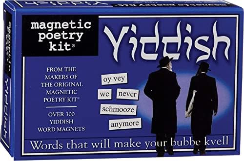 Magnetic Poetry - Yiddish Kit - Words for Refrigerator - Write Poems and Letters on The Fridge - ... | Amazon (US)